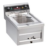 Friteuse – 12L – roestvrijstaal – 12,000 l