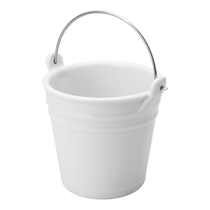 Sunnex Serveer emmer – Ø10,0cm – porselein – wit