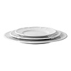 Saturnia Bord – Ø17,0cm – porselein – wit