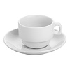 Saturnia Schotel – Ø14cm – porselein – wit