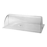 Rolltop kap – 34,5x54cm – polycarbonaat (PC) – transparant