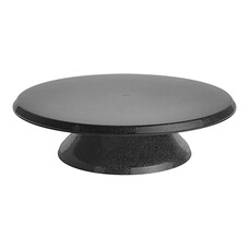 Taartstandaard – Ø30cm – polycarbonaat (PC) – zwart