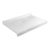 Trancheerblad – 60x40cm – polyethyleen (HDPE) – wit