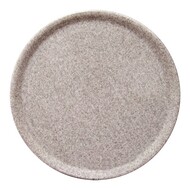 Bord – Ø31,0cm – porselein – grijs