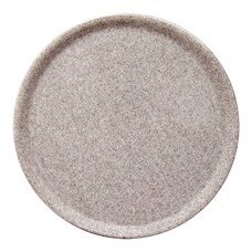 Bord – Ø31,0cm – porselein – grijs