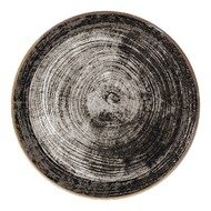 Bord – Ø31,0cm – porselein – zwart