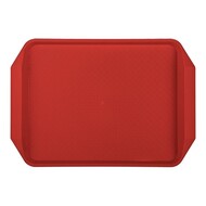 Dienblad – 42x30cm – polypropyleen (PP) – rood