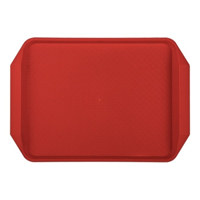 CaterChef Dienblad – 42x30cm – polypropyleen (PP) – rood