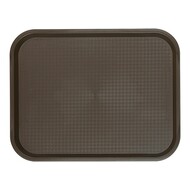 Dienblad – 35x27cm – polypropyleen (PP) – bruin