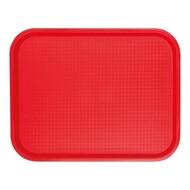 Dienblad – 35x27cm – polypropyleen (PP) – rood