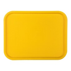 Dienblad – 35x27cm – polypropyleen (PP) – geel