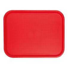 Dienblad – 45,5x35,5cm – polypropyleen (PP) – rood
