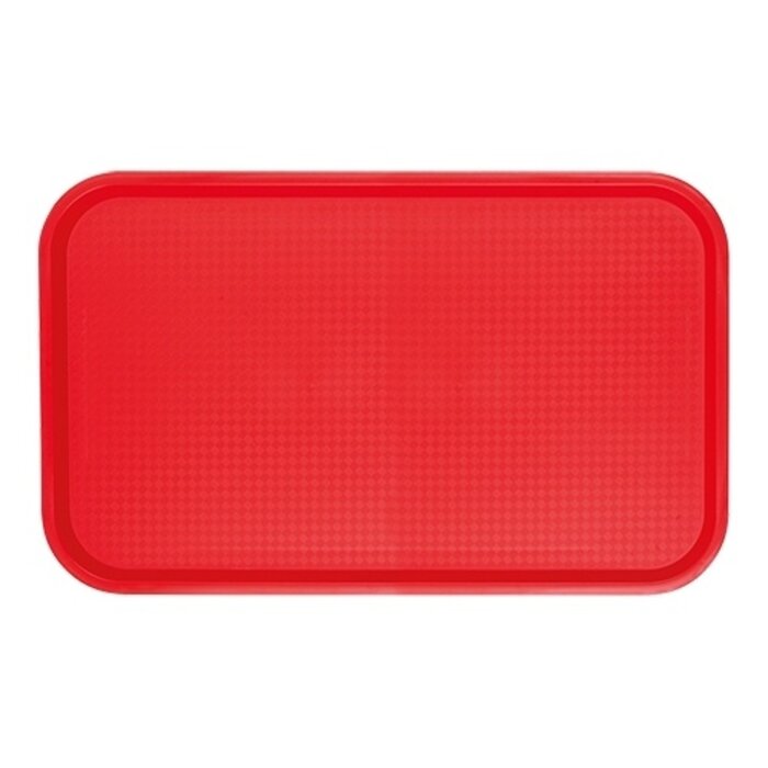 CaterChef Dienblad – 52,0x32,5cm – polypropyleen (PP) – rood