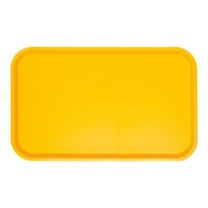 Dienblad – 52,0x32,5cm – polypropyleen (PP) – geel