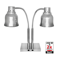 Warmhoudlamp – roestvrijstaal – 17,0 cm