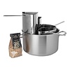 Pujadas Pasta-kookpan – 031.4L – roestvrijstaal 18/10 – 40,0 cm
