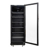 Exquisit Koeler – 347L – gemoffeld plaatstaal – zwart