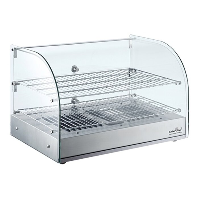 CaterChef Warmhoudvitrine – roestvrijstaal