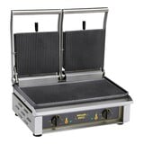 Contactgrill – geribbeld-geribbeld – elektrisch – 60 cm