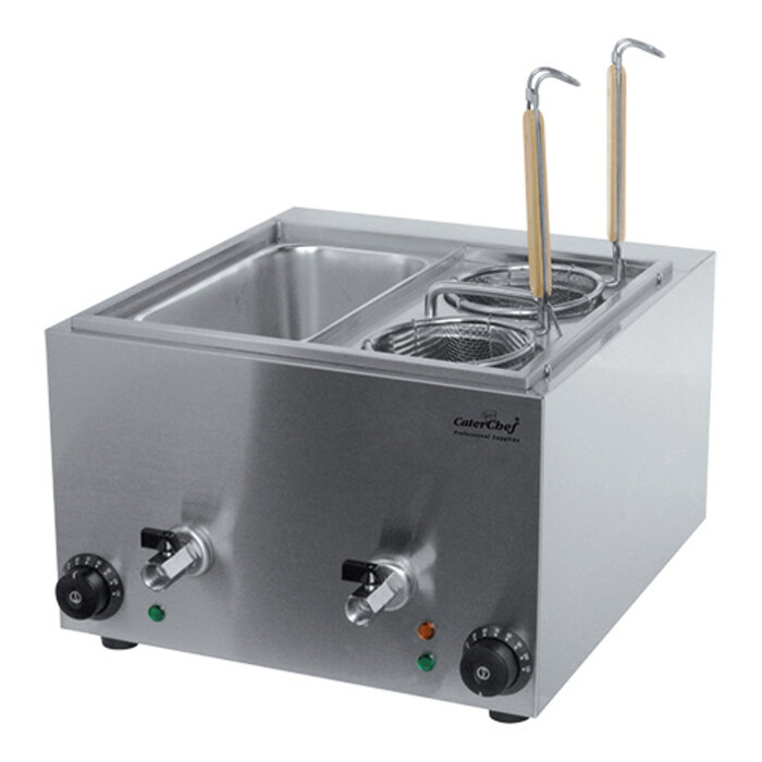 CaterChef Pastakoker – 08,8L – roestvrijstaal – 8,800 l