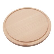 Snijplank – Ø28cm – beukenhout – 28,0 cm