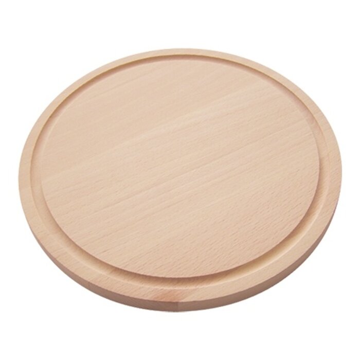 Emga Snijplank – Ø28cm – beukenhout – 28,0 cm