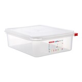 Voedseldoos GN1/2 – 100 mm – polypropyleen (PP) – transparant