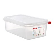 Voedseldoos GN1/3 – 100 mm – polypropyleen (PP) – transparant