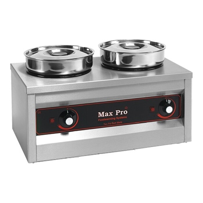 Max Pro Chocolade warmer – roestvrijstaal – 4,000 l