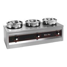 Spijzen warmer – roestvrijstaal – 4,000 l