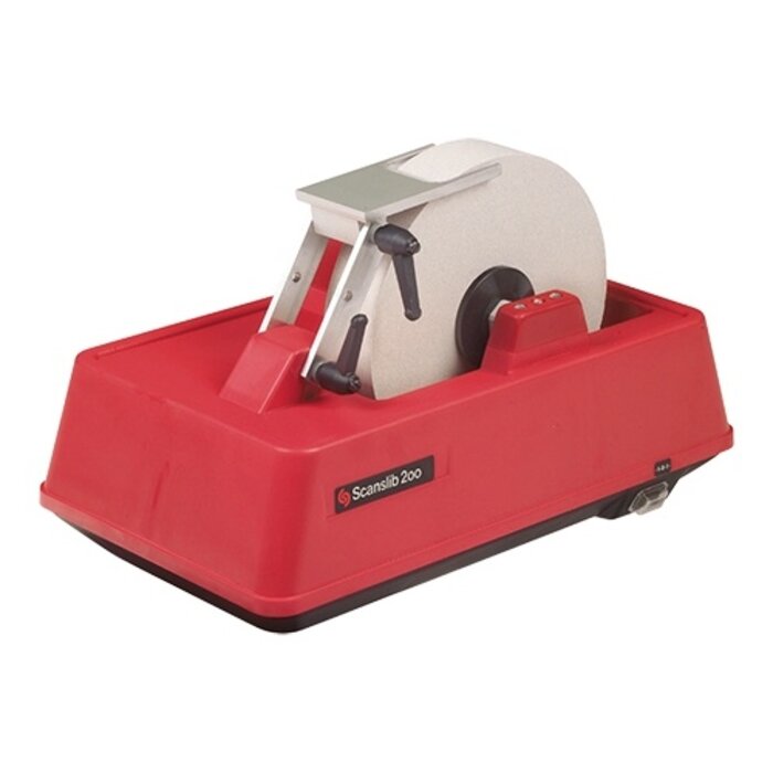 Scangrind Messenslijpmachine – rood – 20,0 cm