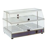Warmhoudvitrine – roestvrijstaal