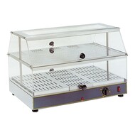 Warmhoudvitrine – roestvrijstaal