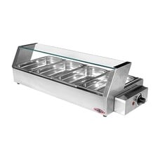 Warmhoudvitrine – roestvrijstaal