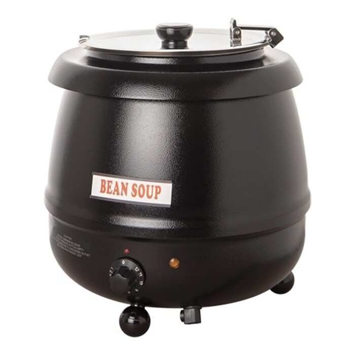 Bistro Soepketel – 10,0L – metaal – zwart