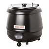 Bistro Soepketel – 10,0L – metaal – zwart