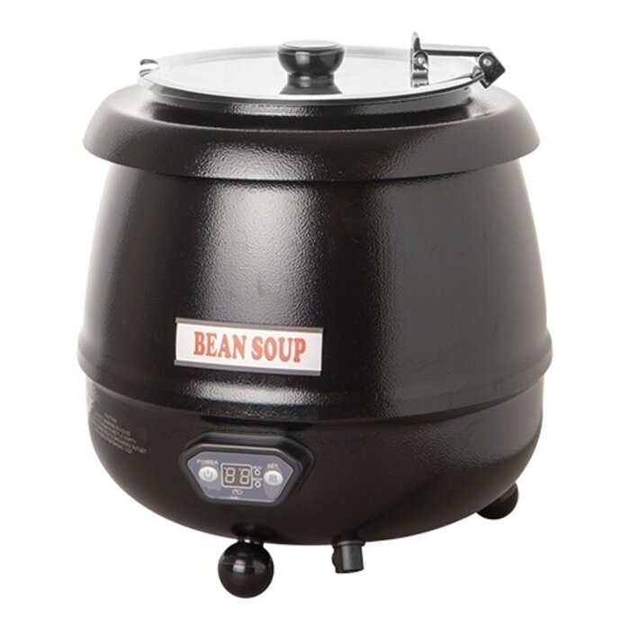 Bistro Soepketel – 10,0L – metaal – zwart
