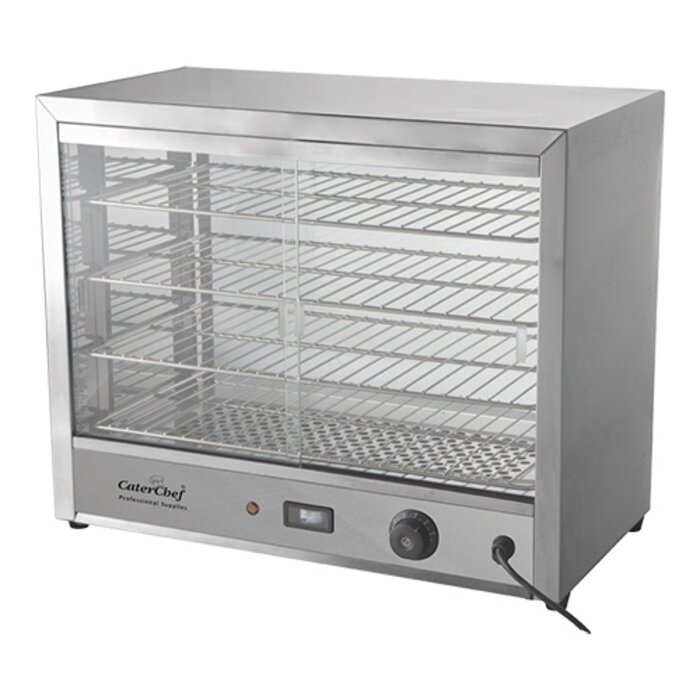 CaterChef Warmhoudvitrine – roestvrijstaal