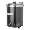 CaterChef Soepketel – 05,7L – metaal – zwart