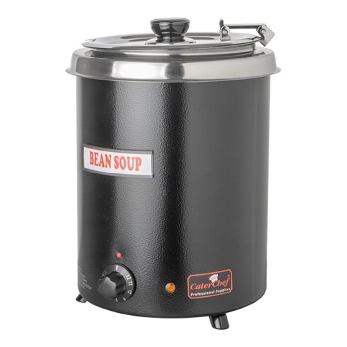 CaterChef Soepketel – 05,7L – metaal – zwart