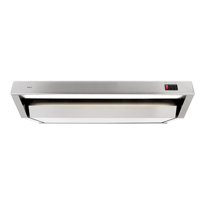 Novy Afzuigkap – 100cm – roestvrijstaal – 12,5 cm