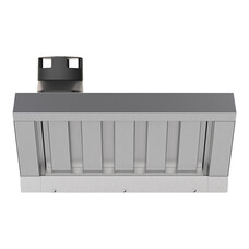 Afzuigkap ChefTop Compact – GN2/3 – roestvrijstaal