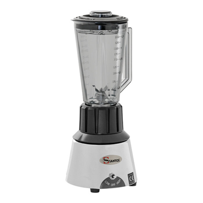 Santos Bar blender – 1,25L – copolyester – chroom