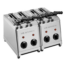 Tosti apparaat – 4-tangen – roestvrijstaal