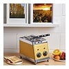 MilanToast Tosti apparaat – 2-tangen – roestvrijstaal – goud
