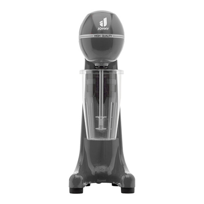 Johny Milkshaker – 0,5L – acrylonitril-butadieen-styreen (ABS) – grijs