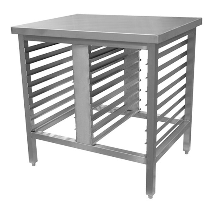 Emga Werktafel – 090cm – roestvrijstaal