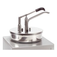 Dispenser sauzen warmer – roestvrijstaal – 17,0 cm