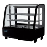 Koelvitrine – acrylonitril-butadieen-styreen (ABS) – zwart