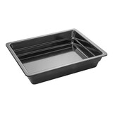 Bak gastronorm GN 1/2 – 65 mm – zwart – melamine (MF)
